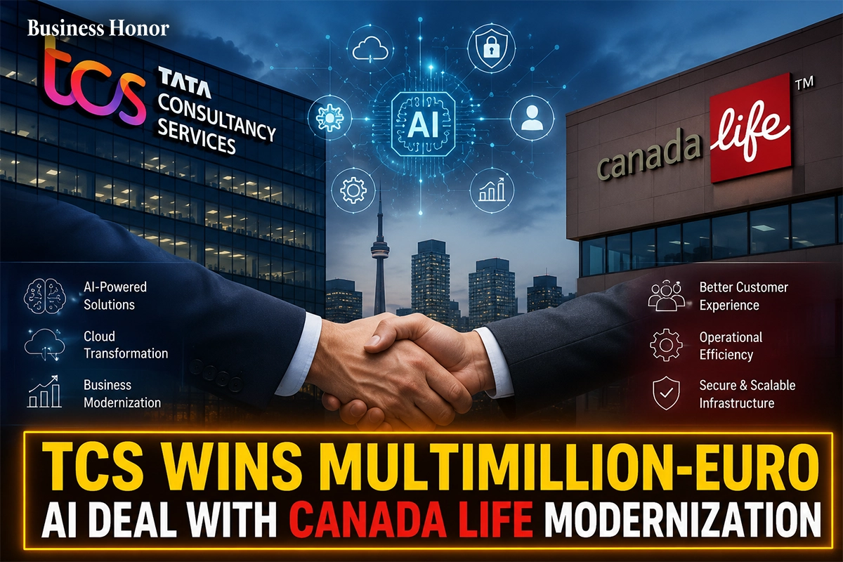  TCS Wins Multimillion-Euro AI Deal with Canada Life Modernization 